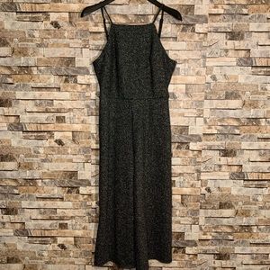 Wild Fable Metallic Cropped Jumpsuit